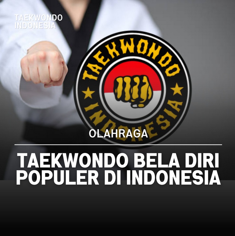 Taekwondo bela diri populer di Indonesia Taekwondo Indonesia Dojang rtcjakarta